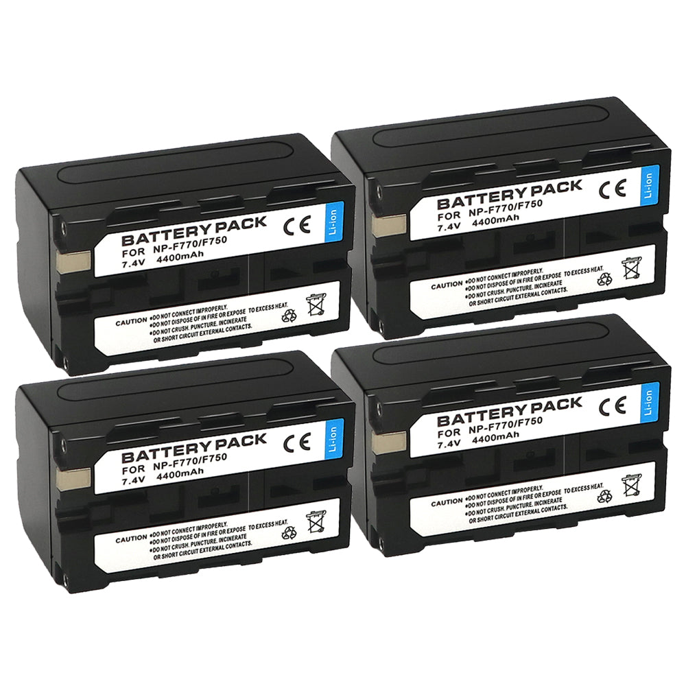 For Sony NP-F750 Battery NP-F730, NP-F750 CCD-TRV215 CCD-TR917 CCD-TR315 4400mAh Camera Batteries