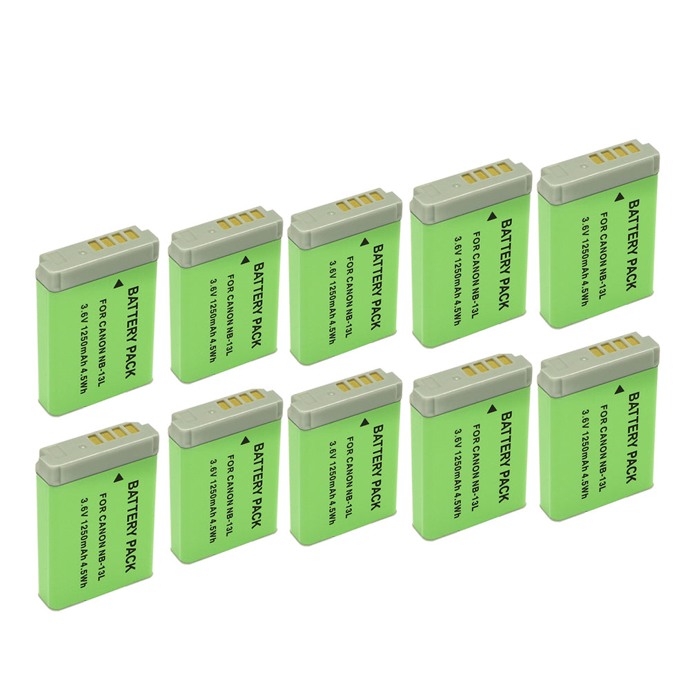 For Canon NB-13L NB13LH Battery PowerShot  G5 X G7 X SX620 HS 1250mAh Camera Batteries