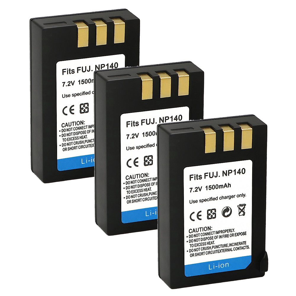 For Fujifilm FNP-140 Battery FinePix S100FS S200EXR FinePix S205XR Cameras