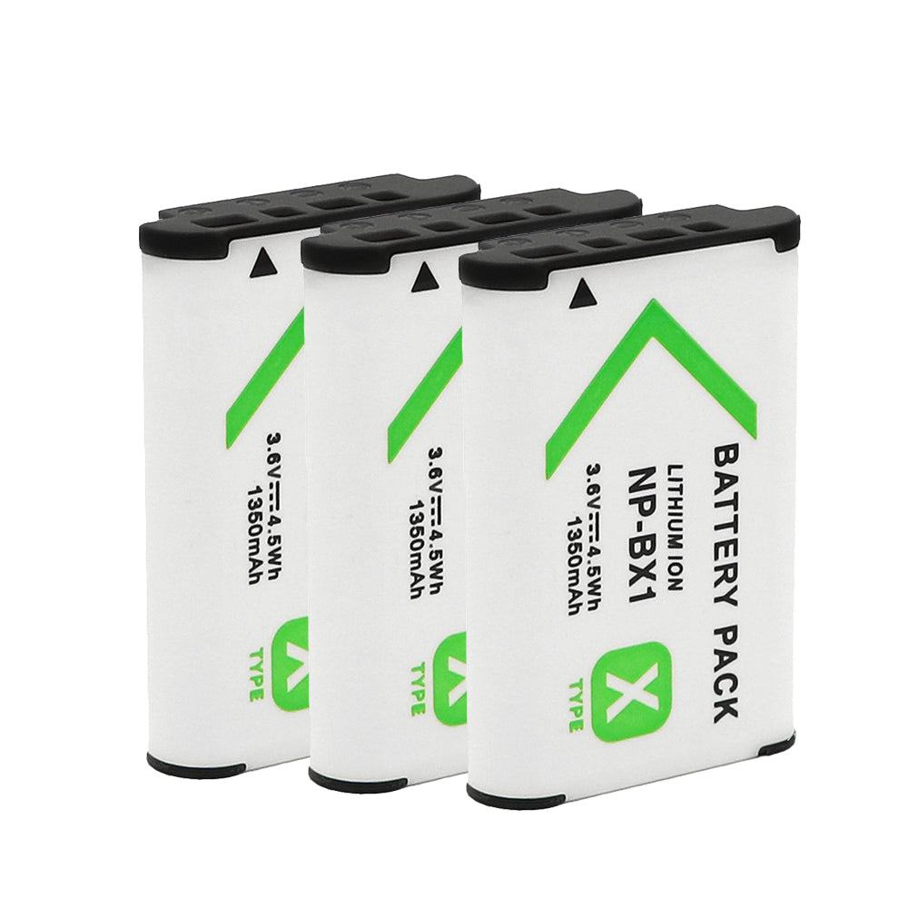 For Sony NP-BX1 Battery Cyber-shot DSC-H400 HX300 1350mAh Camera Batteries