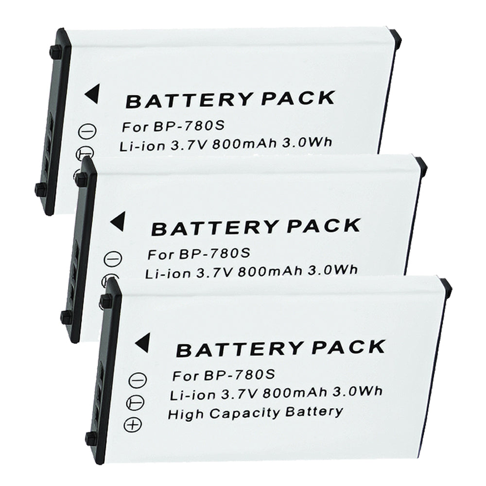 For Kyocera Camera Battery BP-780S 3.7V 800mAh Batteries