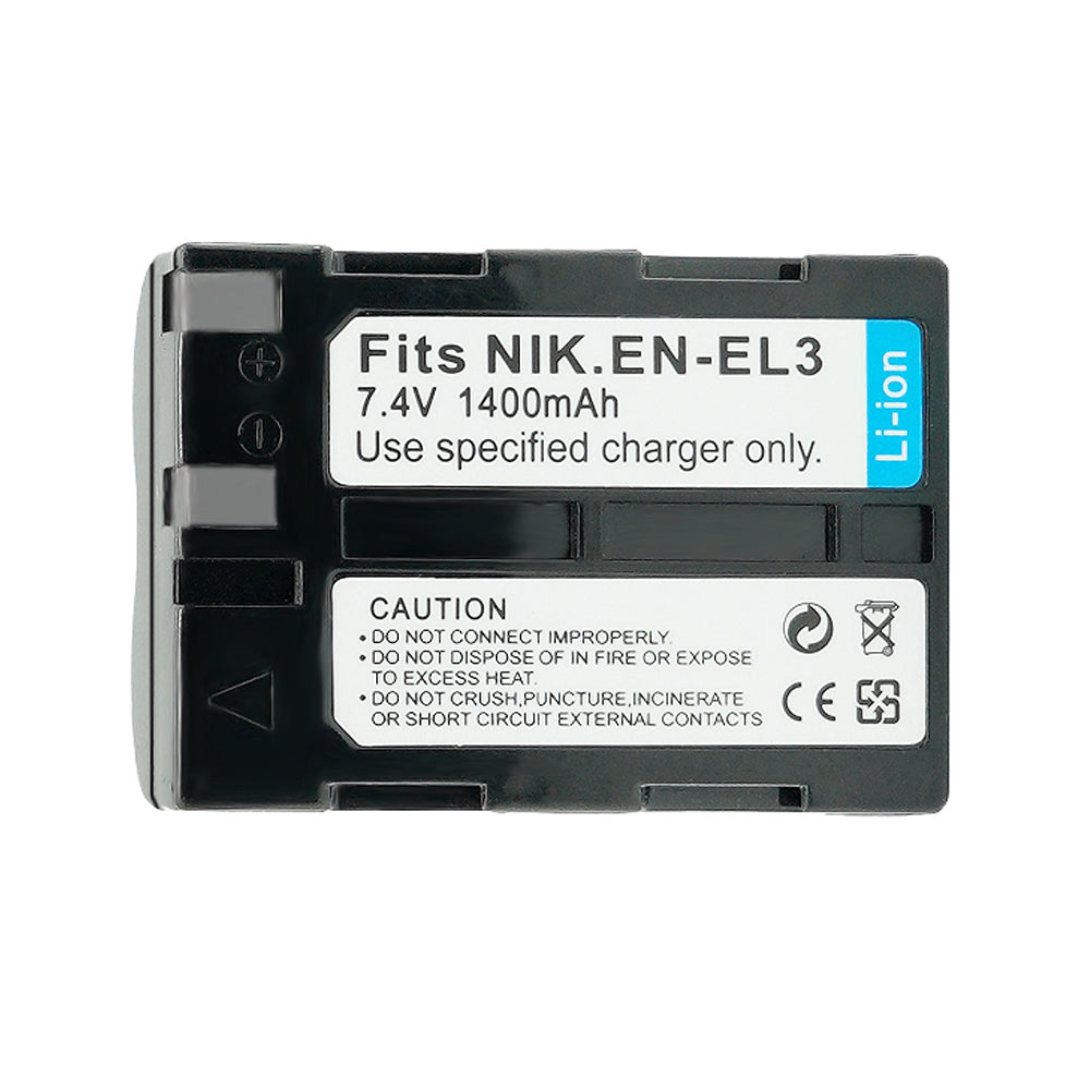 For Nikon EN-EL3 EL3A Battery Nikon D50 D70 D70s D100 1400mAh Camera Batteries
