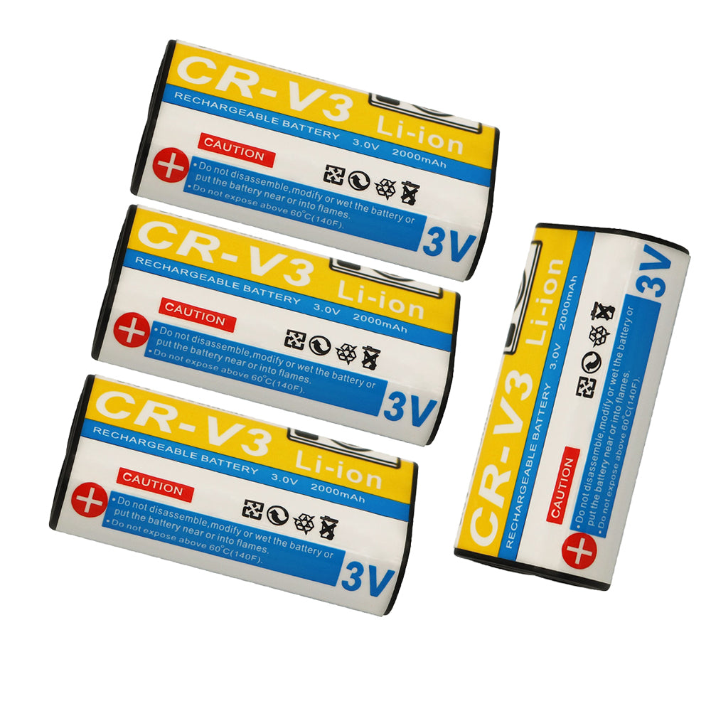 For Kodak Camera Battery CR-V3 3.0V 2000mAh Batteries