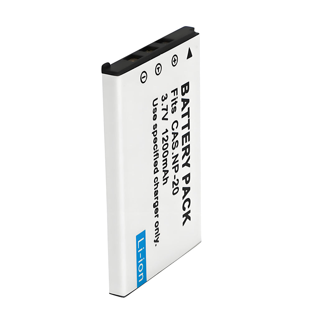 For Casio NP-20 CNP20 Battery Exilim EX-M20 EX-S1 EX-S2 EX-S3 1200mAh Camera Batteries