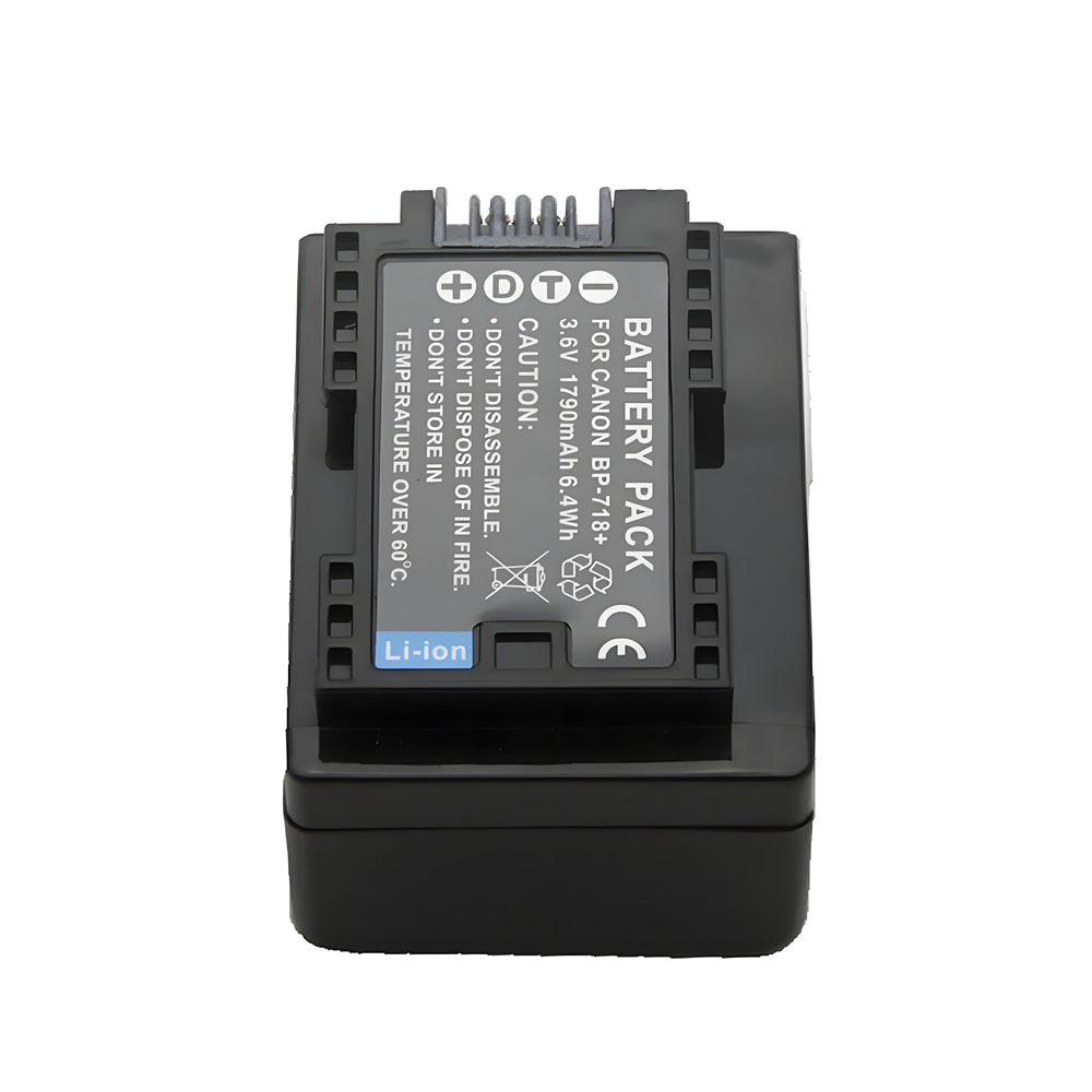 For Canon BP-718 Battery VIXIA HF M50 HFM52 HFR32 1790mAh Camera Batteries