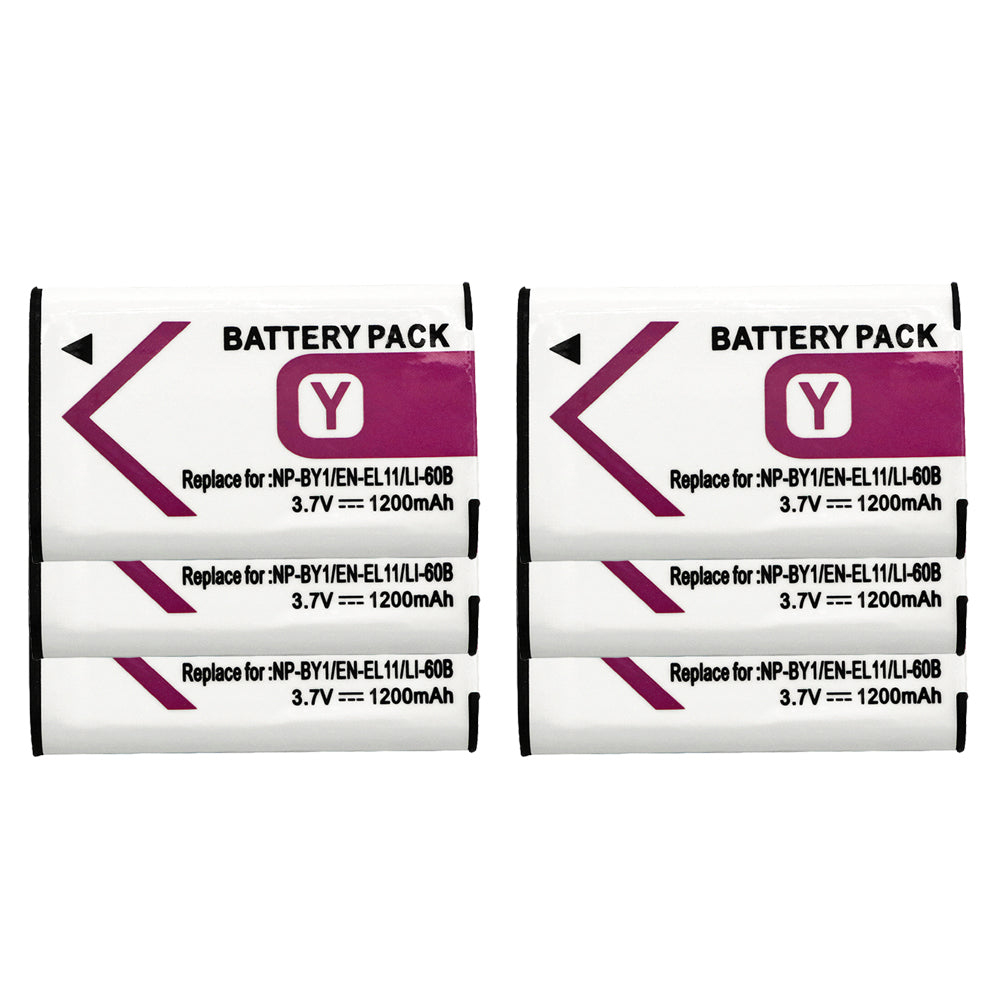 For Nikon EN-EL11 LI-60B Battery COOLPIX S550 COOLPIX S560  L50 M50  S1 V20 W60 Camera Batteries