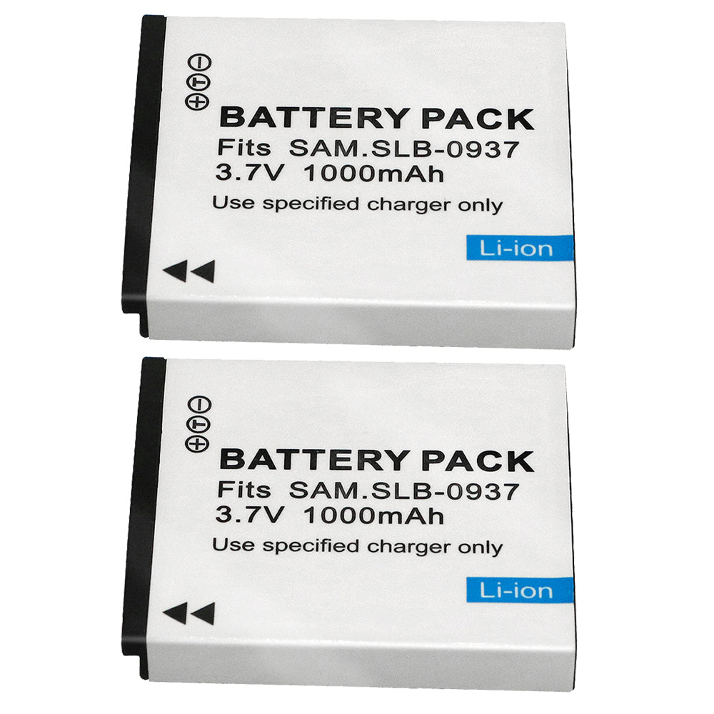 For Samsung SLB-0937 Battery SAC-47 CL5, CL50, CL80, I8, Digimax L730, L735,L830, NV4, NV33, ST10 1000mAh Camera Batteries