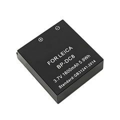 For Leica Camera Battery BP-DC8 3.7V 1600mAh Batteries