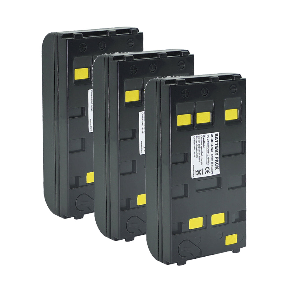 For Sanyo Camera Battery NP-33 NP-55 6.0V 2100mAh Batteries