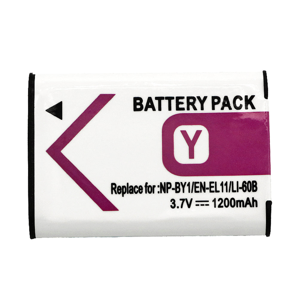For Sony NP-BY1 Olympus LI-60B Battery Mini HDR-AZ1 1200mAh Camera Batteries