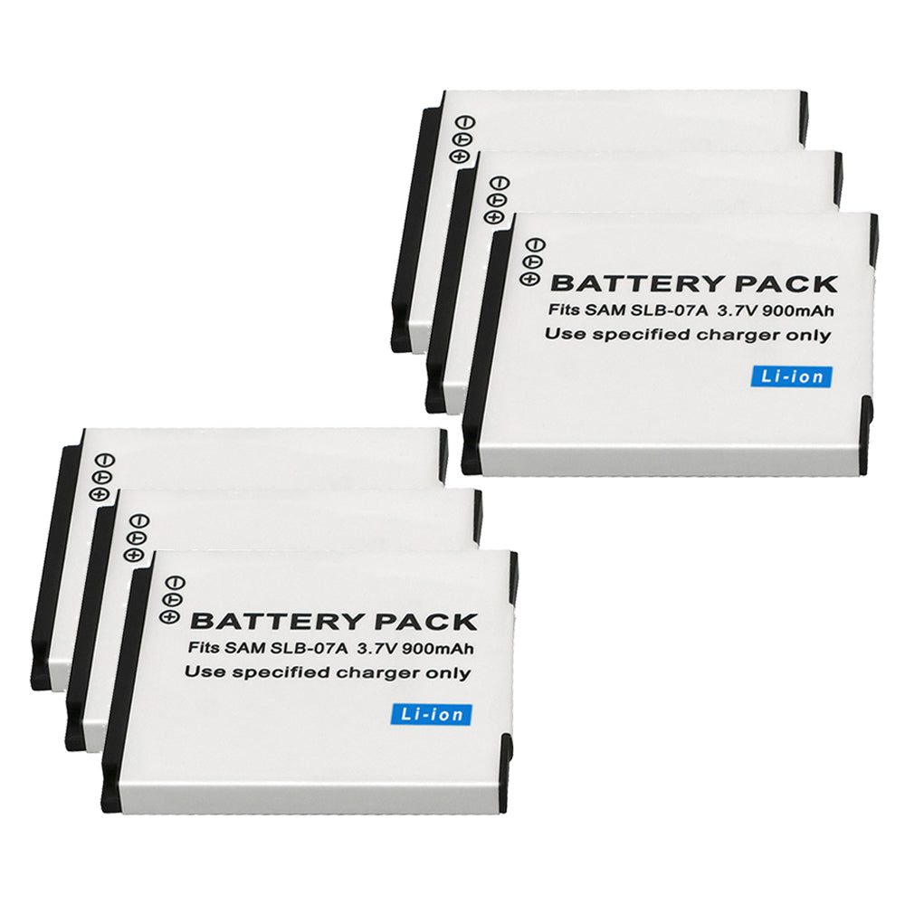 For Samsung SLB-07A SLB07A Battery PL150 PL151 ST45 ST50 ST500 ST550 ST560 900mAh Camera Batteries