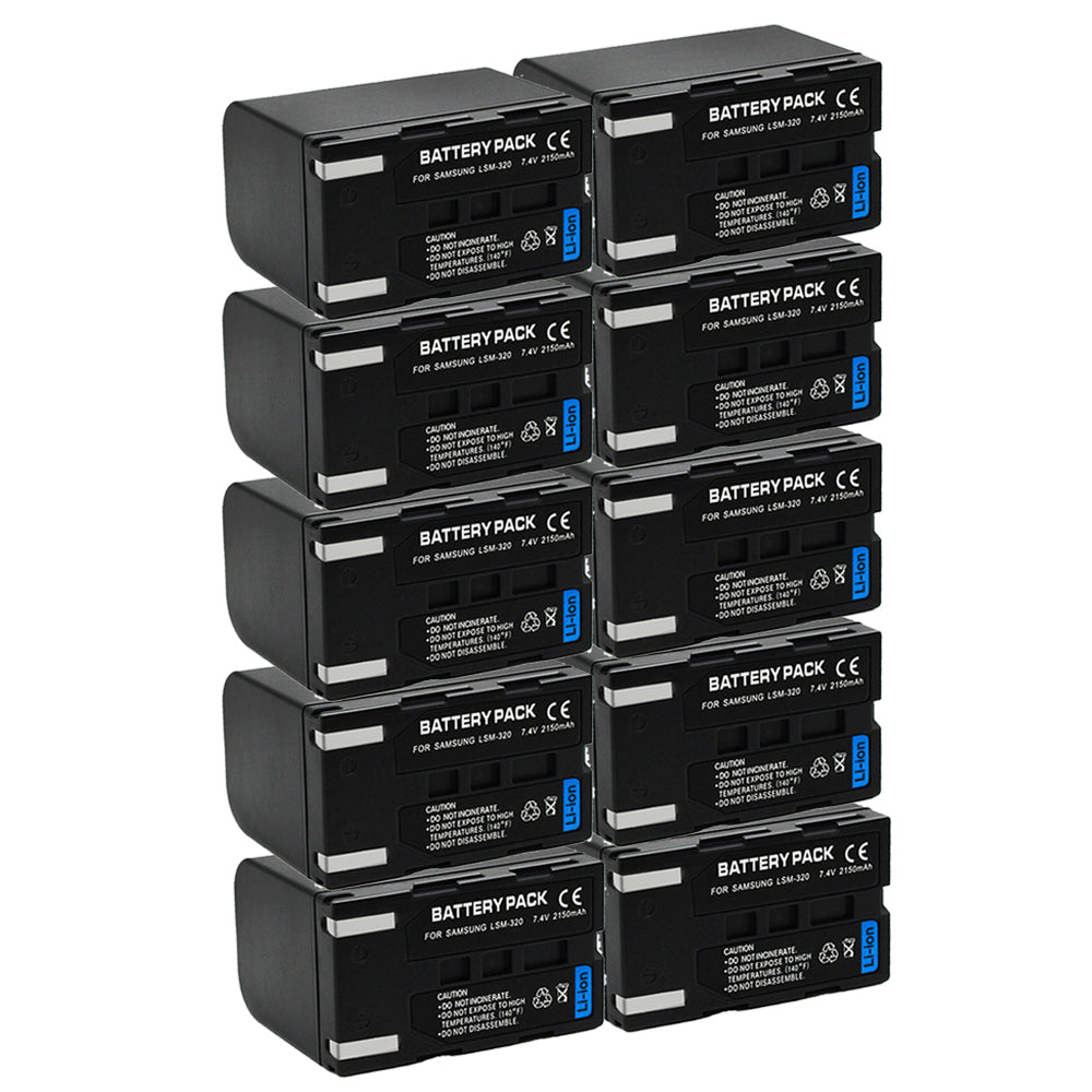 For Samsung SB-LSM320 Battery  SC-D263 SC-D351 SC-D352 SC-D353 SC-D354 2150mAh Camera Batteries