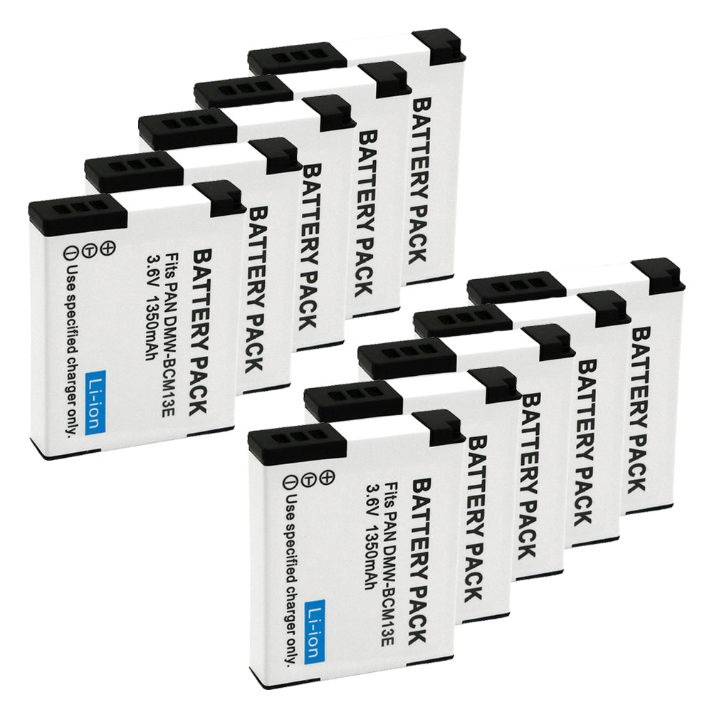 For Panasonic DMW-BCM13 Battery DMW-BCM13E, DMW-BCM13PP VSK0800 1350mAh Camera Batteries