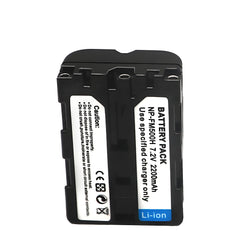 Battery  for Sony NP-FM500H DSLR-A100 A200 A350 A450 A500 2200mAh Camera Batteries