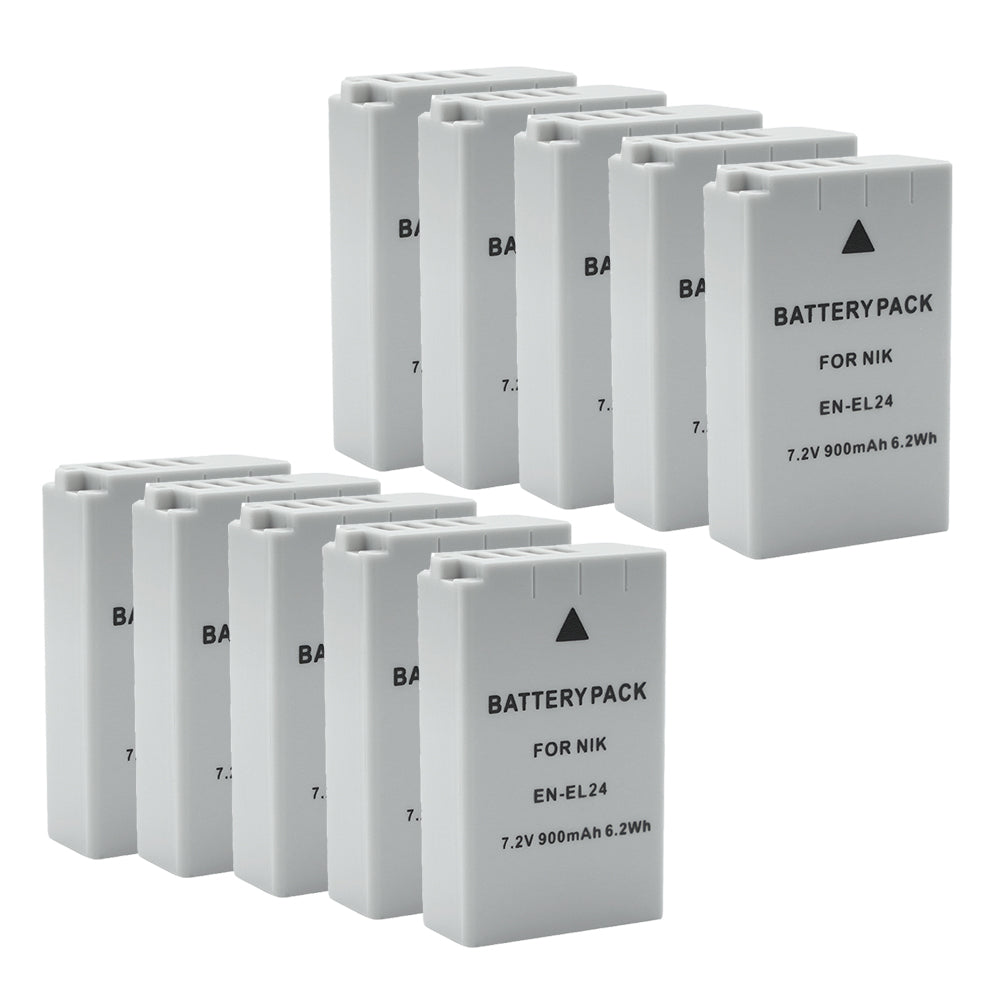 For Nikon EN-EL24 Battery 1 J5 DL18-50 DL24-85 900mAh Camera Batteries