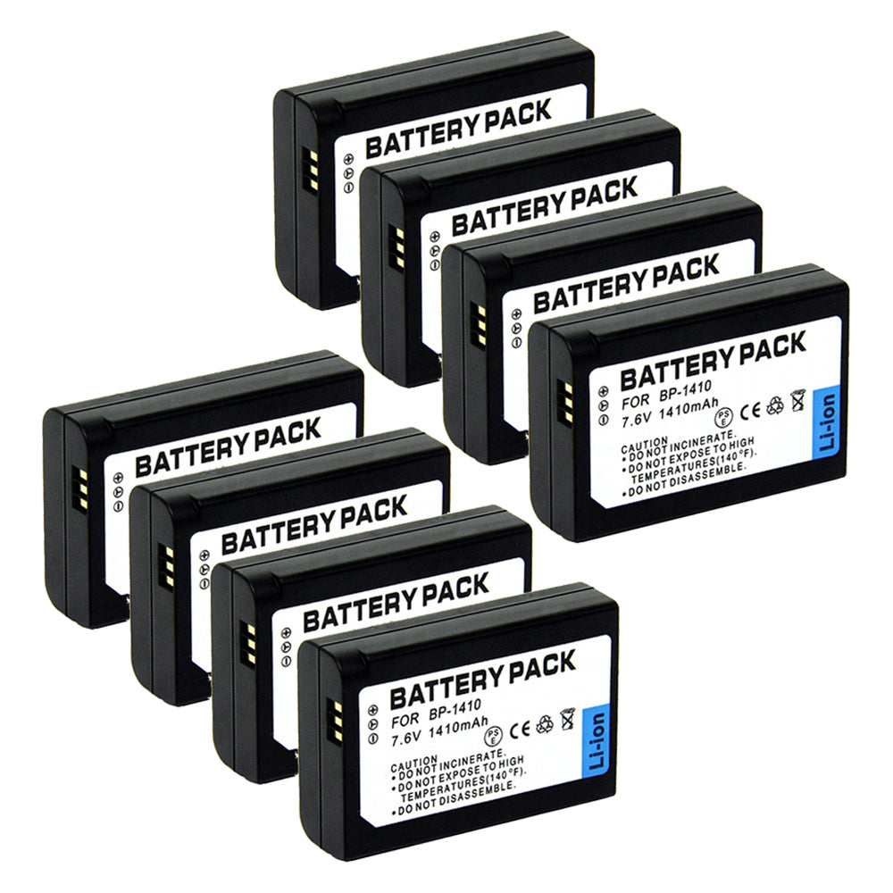 For Samsung BP-1410 BP1410 Battery NX30 WB2200 Samsung WB2200F 1410mAh Digital Camera Batteries