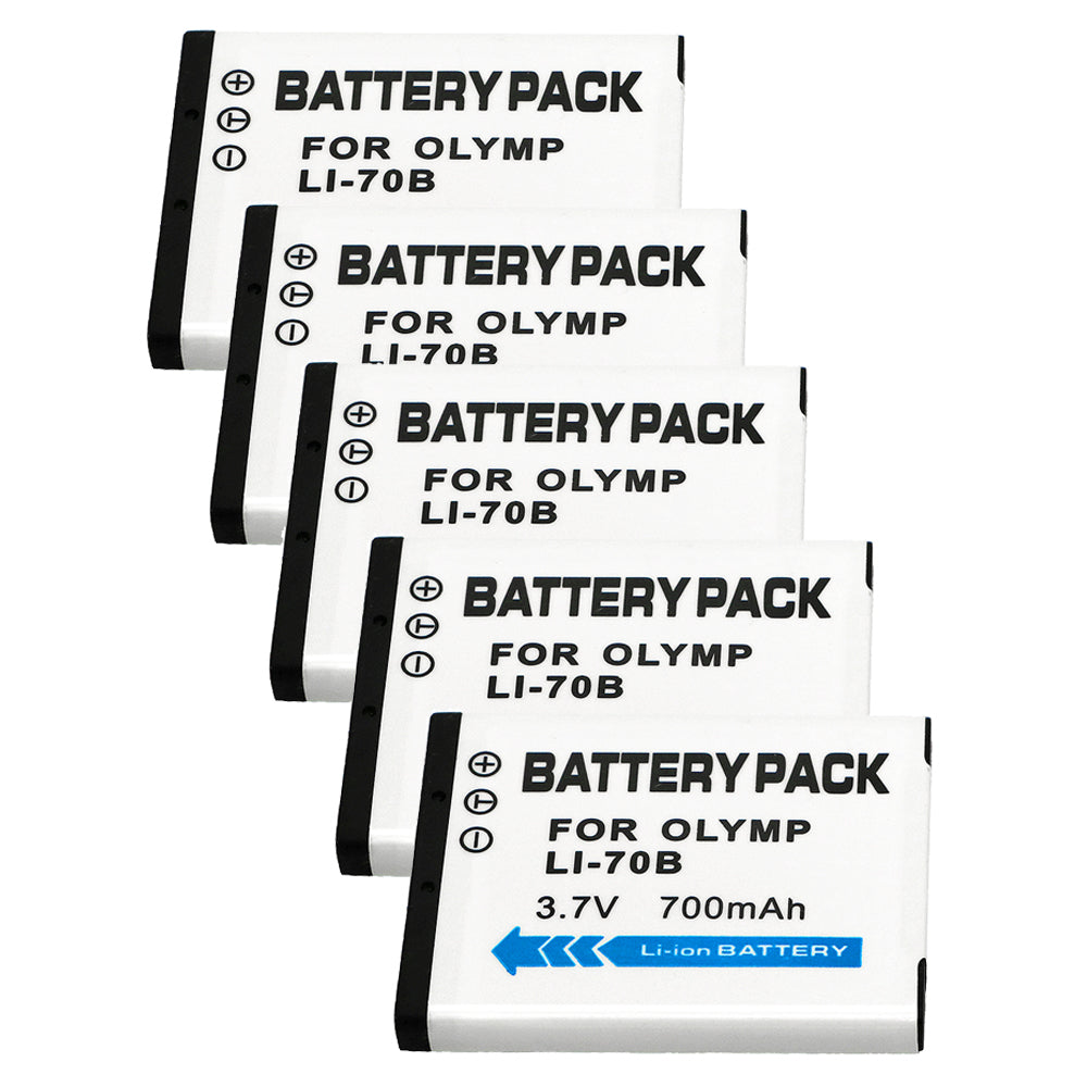 For Olympus Li-70B Battery VG120 Camera 3.7V 700mAh Batteries
