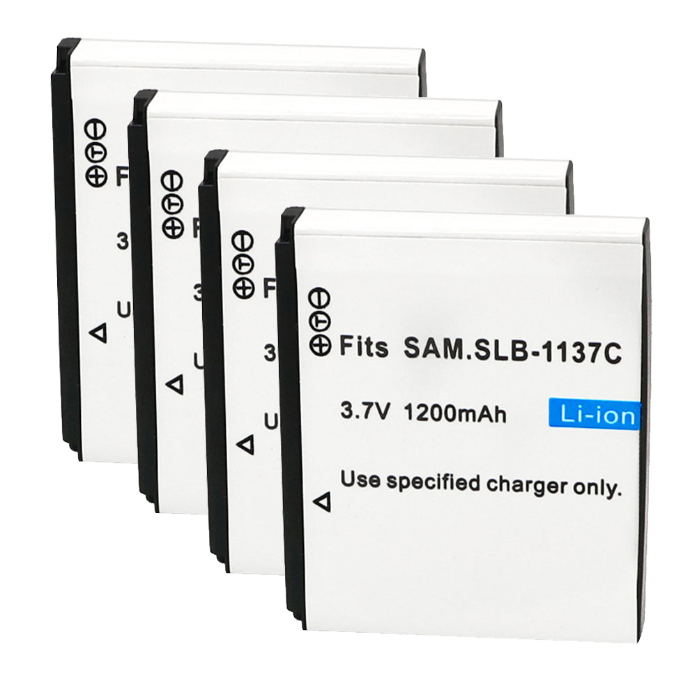 For Samsung SLB-1137C SLB1137C Battery, Samsung I7, Samsung Digimax I7 Camera Batteries