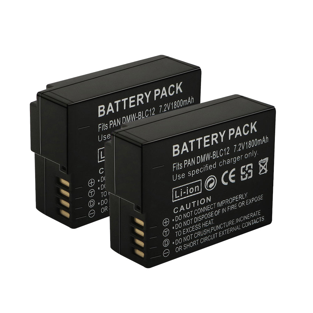For Leica Camera Battery BP-DC12 7.2V 1800mAh Batteries