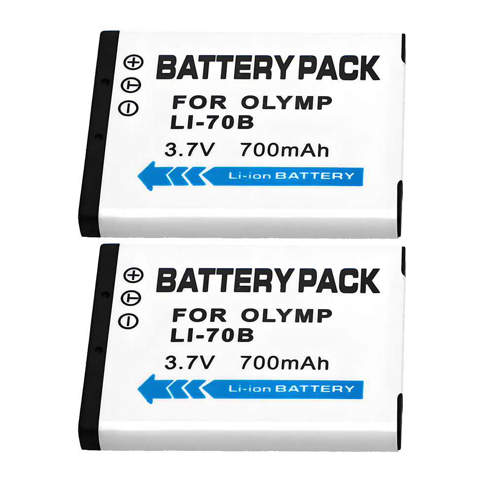 For Olympus Li-70B Battery VG120 Camera 3.7V 700mAh Batteries