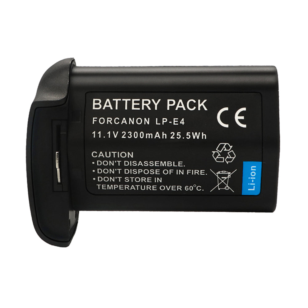 For Canon LP-E4 US 5751B002 Battery EOS 1D C, 1D X Mark II 2300mAh Camera Batteries