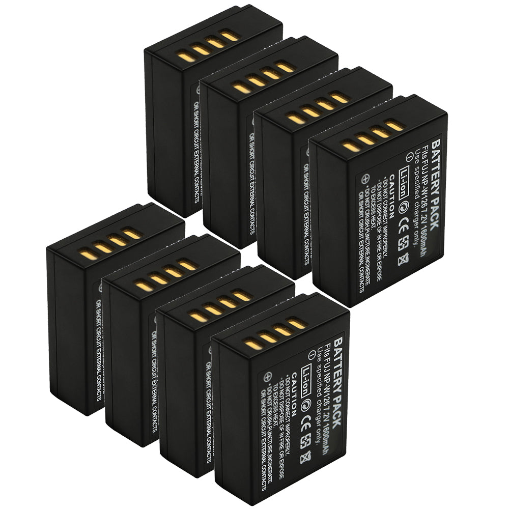 For Fujifilm NP-W126 Battery FinePix HS33EXR, HS50EXR, X-T100 Camera Batteries