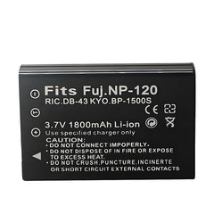 For Fujifilm FNP-120 Battery FinePix 603 MN35Z 20MP 35X Camera Batteries