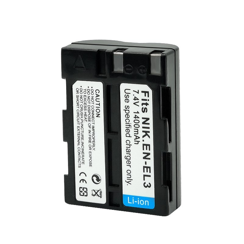 EN-EL3e EN-EL3 EN-EL3a Camera Battery Charger Compatible with Nikon D100,D100 SLR,D200,D300,D300s,D50,D70,D70s,D80,D90,DSLR D700,E880，MH-18, MH-18a, MH-19