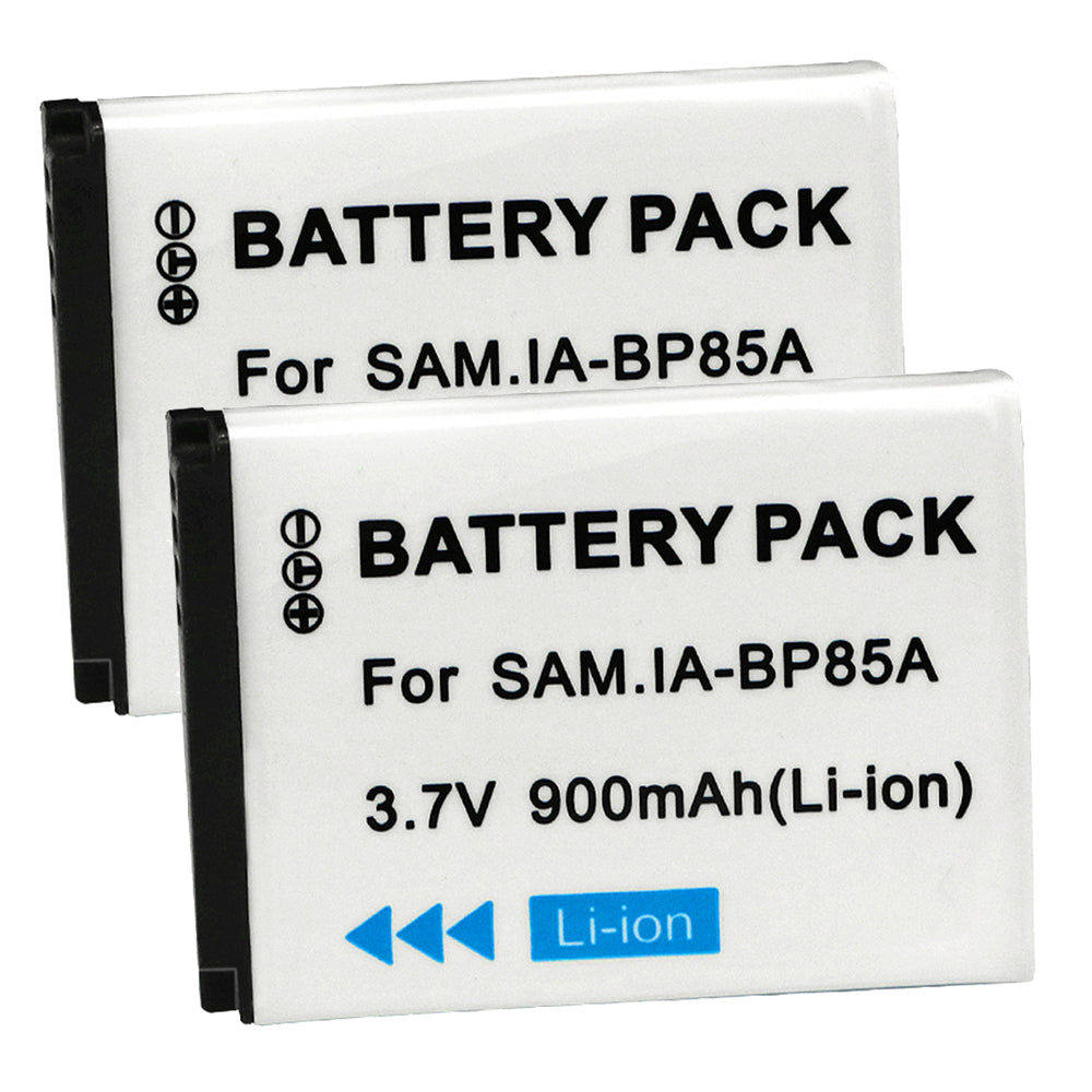 For Samsung BP-85A Battery EC-WB210ZBPRUS, PL210, SH100, ST200, ST200F, WB210, EC-PL210ZBPUUS, EC-SH100ZBPBUS 900mAh Camera Batteries