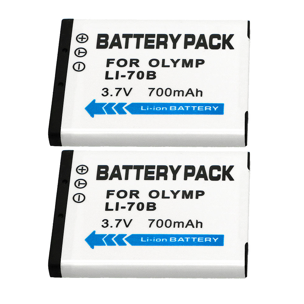For Olympus Li-70B Battery VG120 Camera 3.7V 700mAh Batteries
