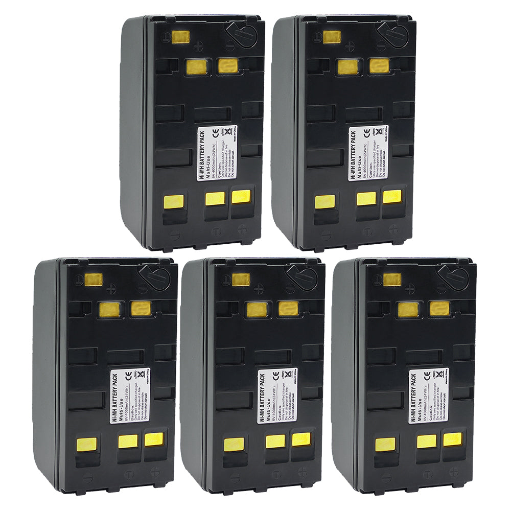 For Sanyo Camera Battery NP-66, NP-66H 6.0V 4000mAh Batteries