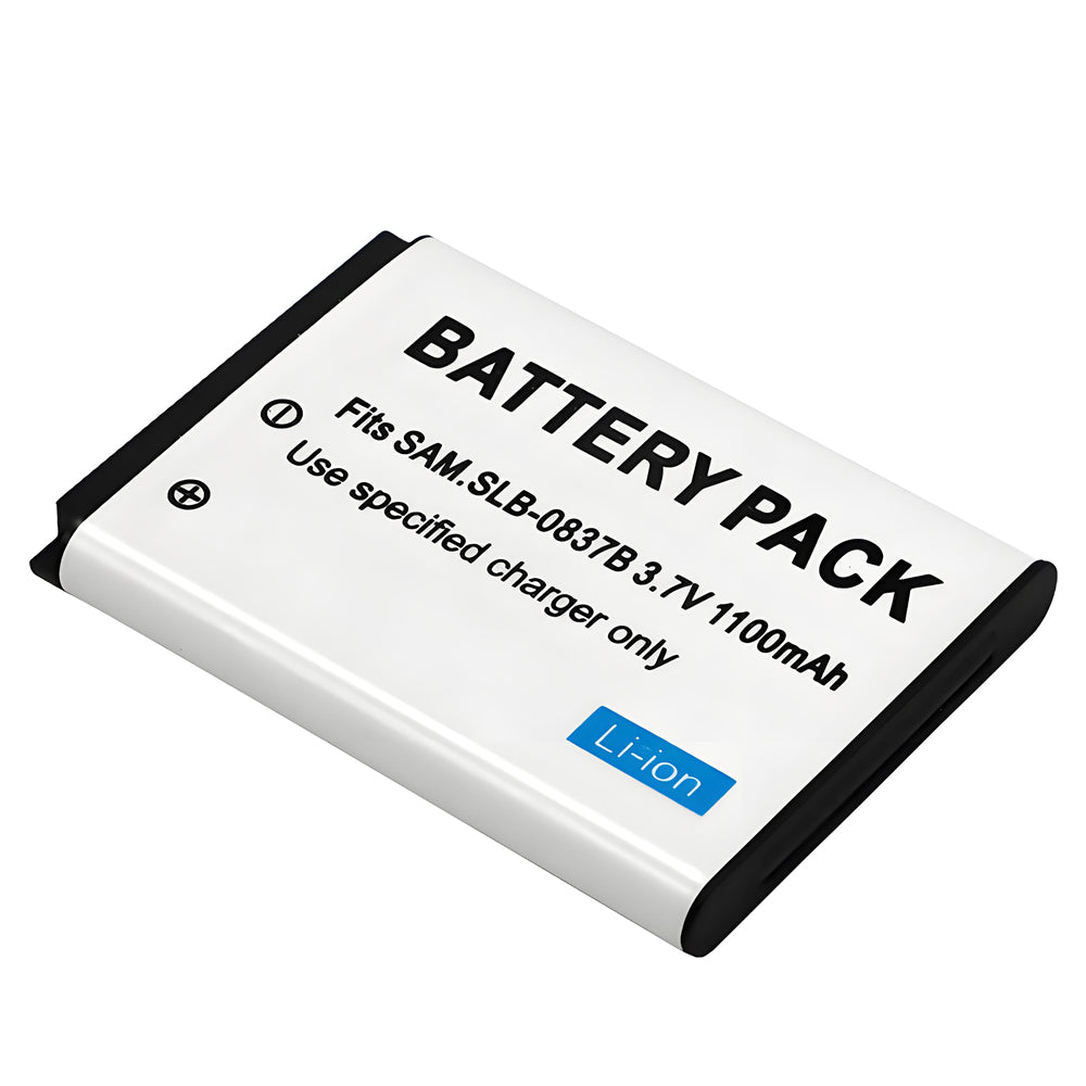 For Samsung SLB-0837B Battery Digimax SL201,L70,L70B, L83T, L85T,L201,L301 1100 MAh Camera Batteries