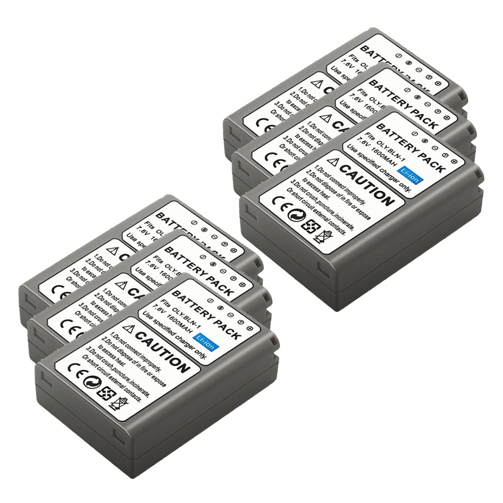 For Olympus BLN-1 Battery M-D E-M1 1600mAh Camera Batteries