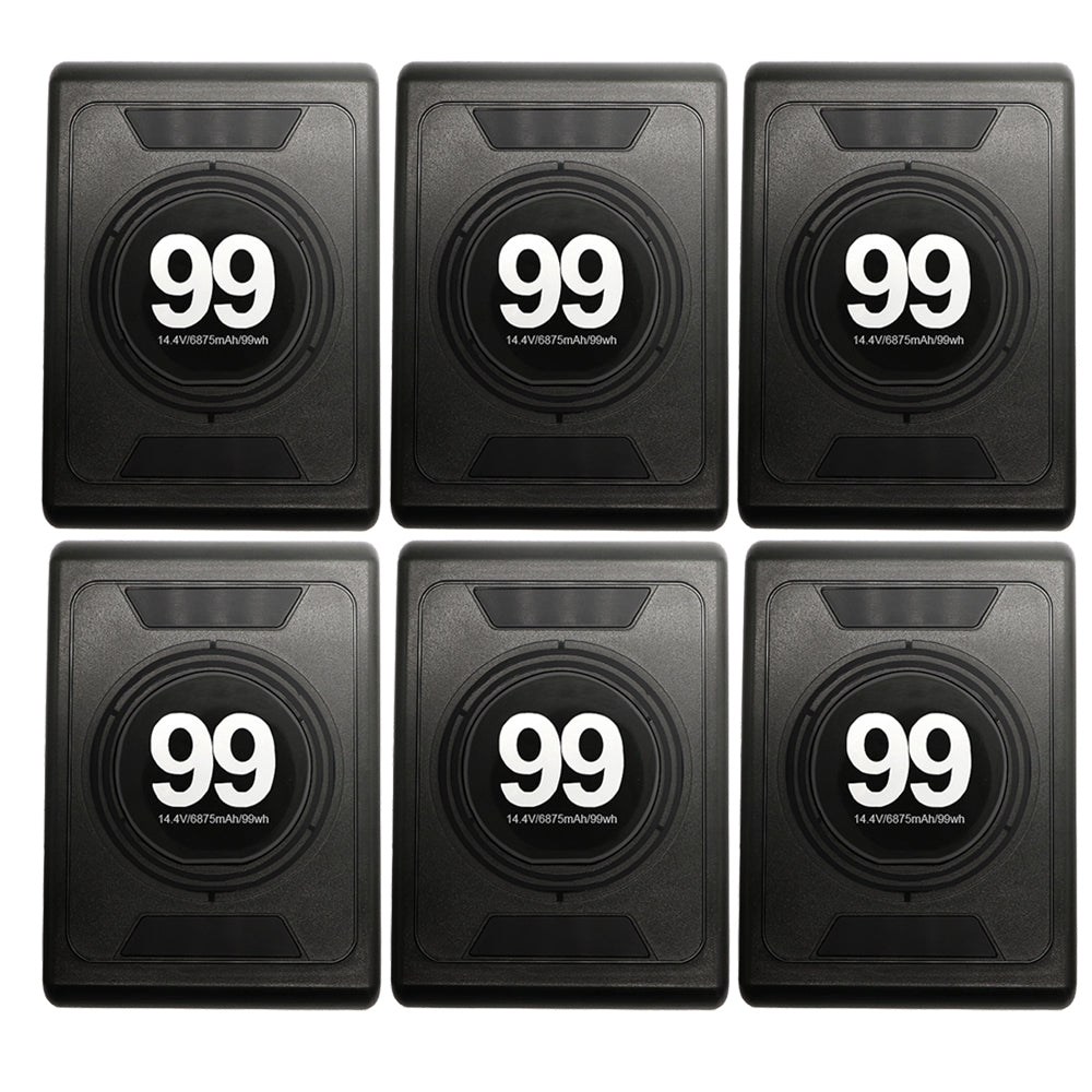 For Sony BP-99W Battery Moman Power99 Grey V-Lock Dual D-TAP&USB 10200mAh Camera Batteries