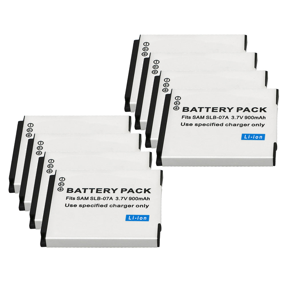 For Samsung SLB-07A SLB07A Battery PL150 PL151 ST45 ST50 ST500 ST550 ST560 900mAh Camera Batteries