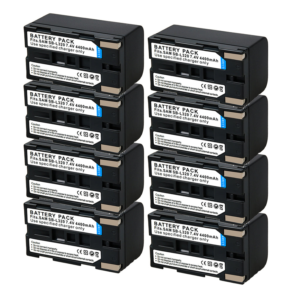 For Samsung SB-L320 Battery SC-L520, SC-L530, SC-L550 SC-L600, SC-L610 4400mAh Camera Batteries