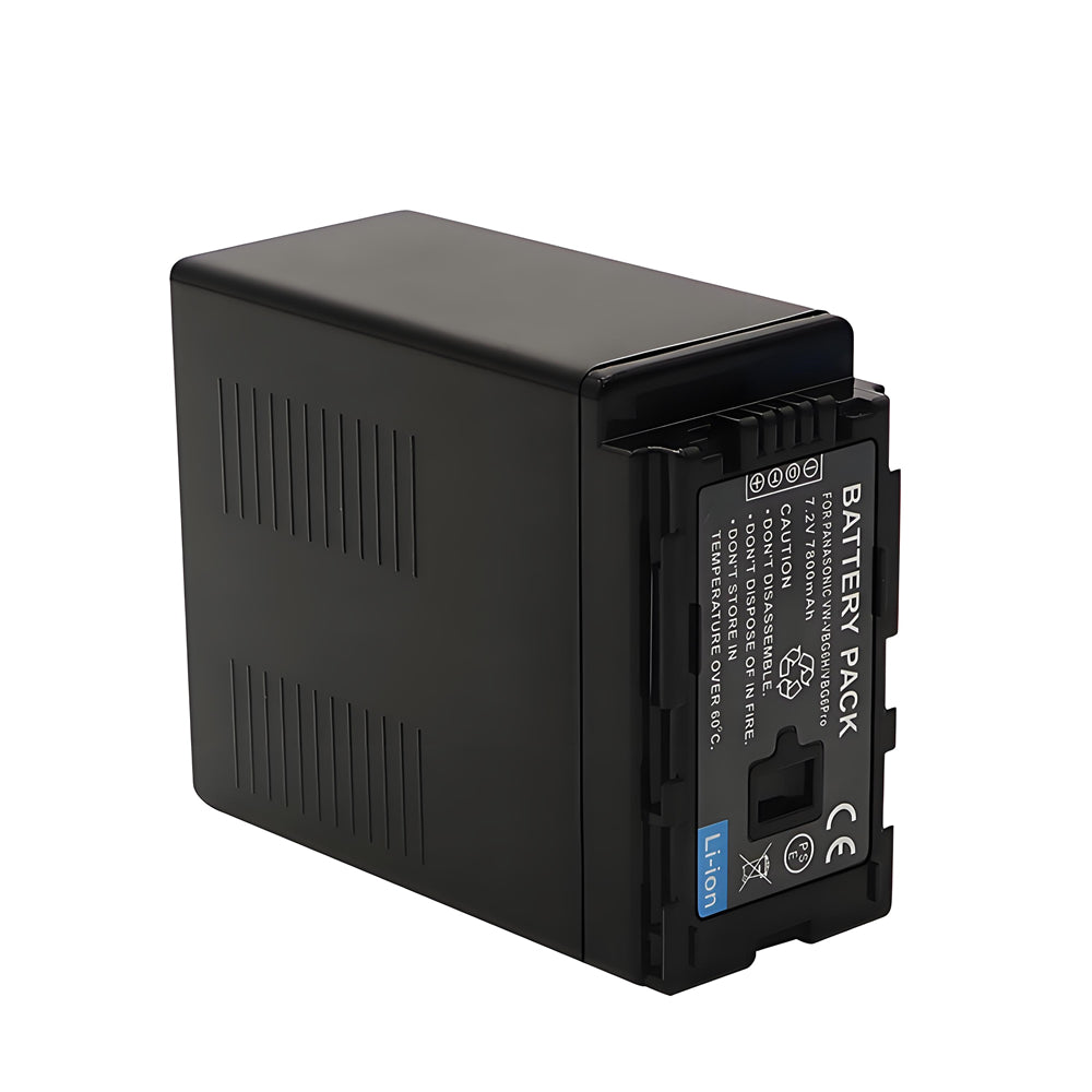 For Panasonic VW-VBG6H Camcorder Battery High Capacity AG-AC160A AC7 AC130A HMC40 HMC70 HMC150 7800mAh Camera Batteries