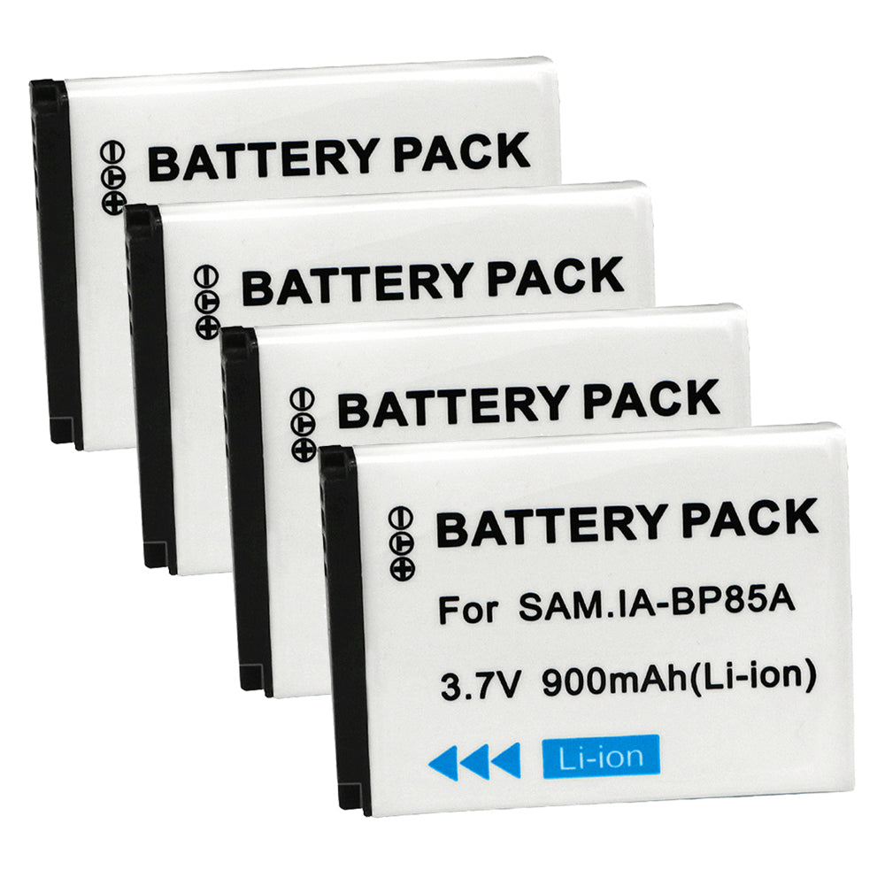 For Samsung BP-85A Battery EC-WB210ZBPRUS, PL210, SH100, ST200, ST200F, WB210, EC-PL210ZBPUUS, EC-SH100ZBPBUS 900mAh Camera Batteries