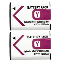 For Olympus Li-60B Battery EN-EL11 11200mAh Camera Batteries