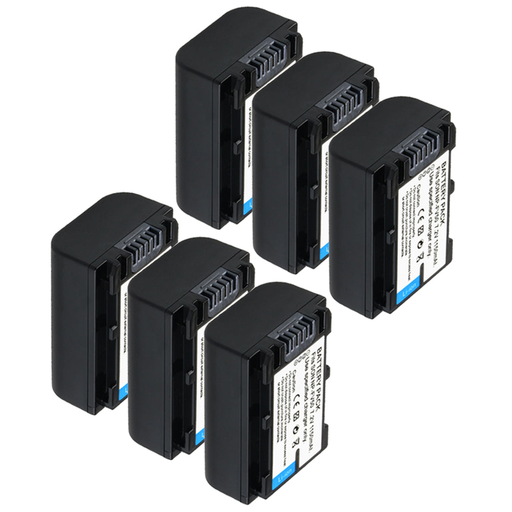 For Sony NP-FV50 Battery Sony Handycam HDR-CX580V 760V HDR-PJ540 650V 1150mAh Camera Batteries