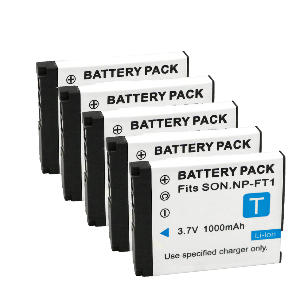 For Sony NP-FT1 Battery Cyber-shot DSC-L1  DSC-M1 DSC-T1 1000mAh Camera Batteries