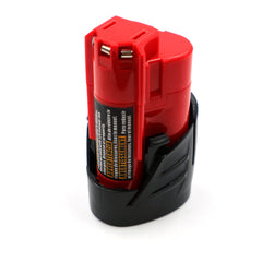 3000mAh Battery MIL Li -ion Battery 10.8V Replacement for MILWAUKEE 10.8V Battery 48-11-2401 48-11-2402 C12 B C12 BX M12