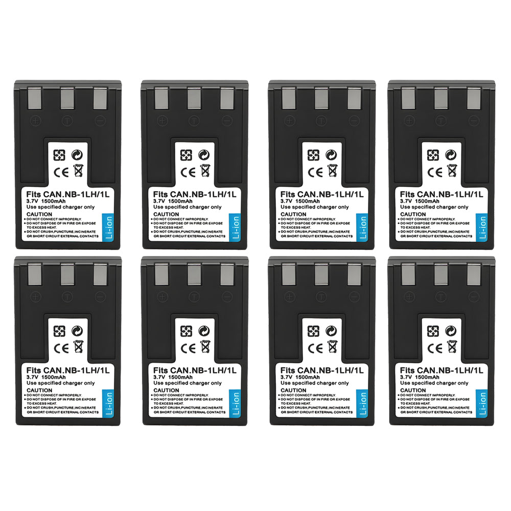 For Canon NB-1LH Battery  NB-1L S200 S230 S300 S330 S400 S410 S500 1500mAh Camera Batteries