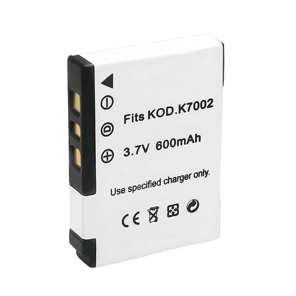 For Kodak Camera Battery KLIC-7002 3.7V 600mAh Batteries
