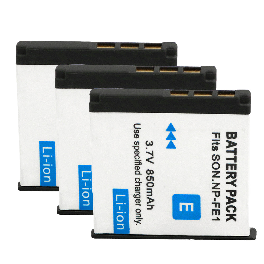 For Sony NP-FE1 Battery DSC-T7 DSC-T7/b 850mAh Camera Batteries