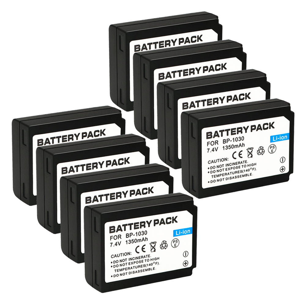 For Samsung BP-1030 BP 1130 Battery NX200 NX210 NX300 NX300M NX500 NX1000 1350 MAh Camera Batteries