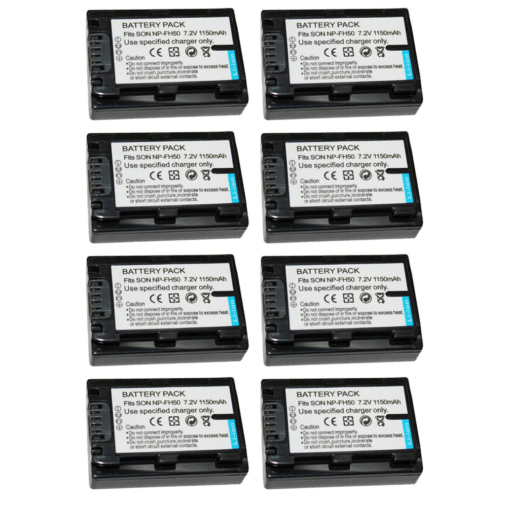 For Sony NP-FH50, NP-FH40 Battery DSLR-A230, DSLR-A330, DSLR-A290, HDR-TG1E 1150mAh Camera Batteries