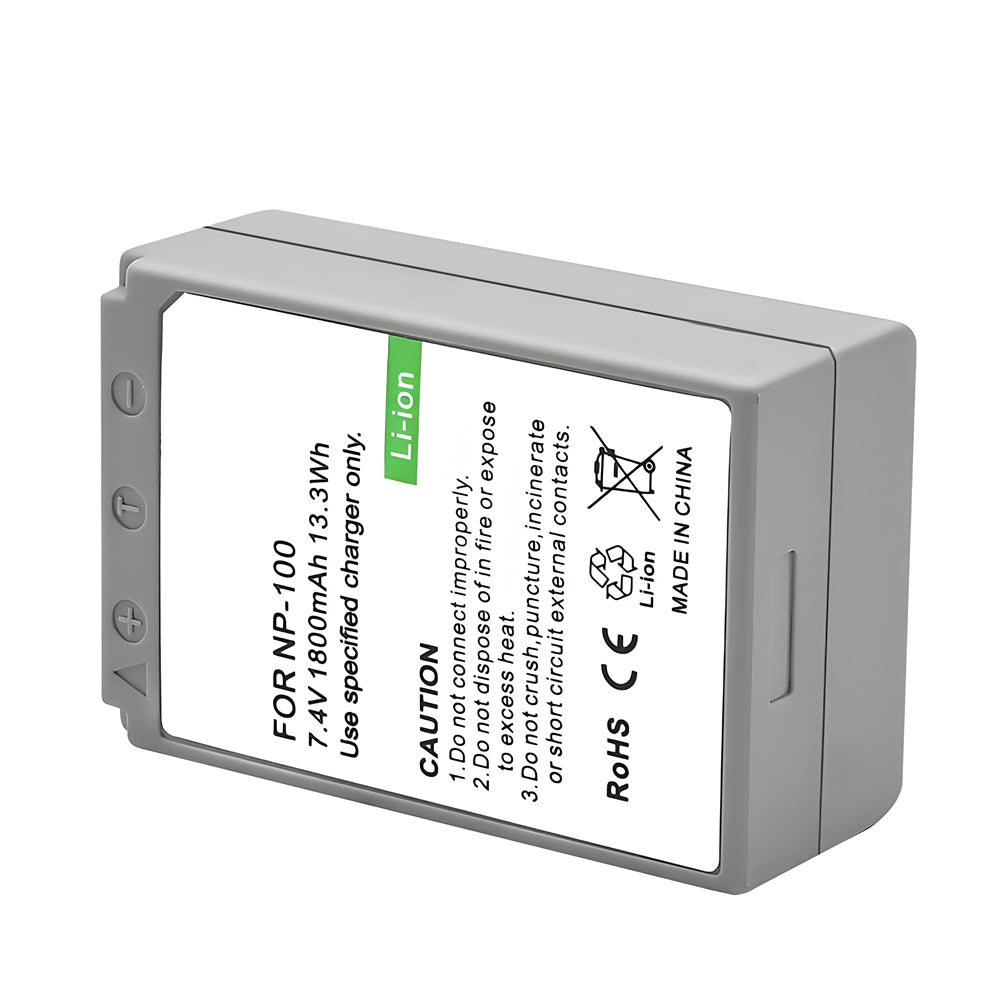 For Casio CNP100 Battery Exilim Pro EX-F1, Casio Exilim Pro EX-F1BK 1800mAh Camera Batteries