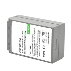 For Casio CNP100 Battery Exilim Pro EX-F1, Casio Exilim Pro EX-F1BK 1800mAh Camera Batteries