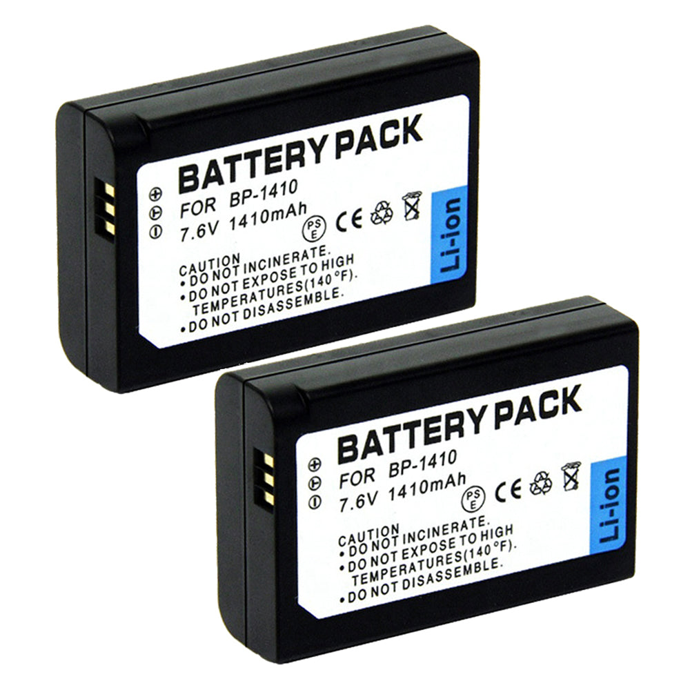 For Samsung BP-1410 BP1410 Battery NX30 WB2200 Samsung WB2200F 1410mAh Digital Camera Batteries